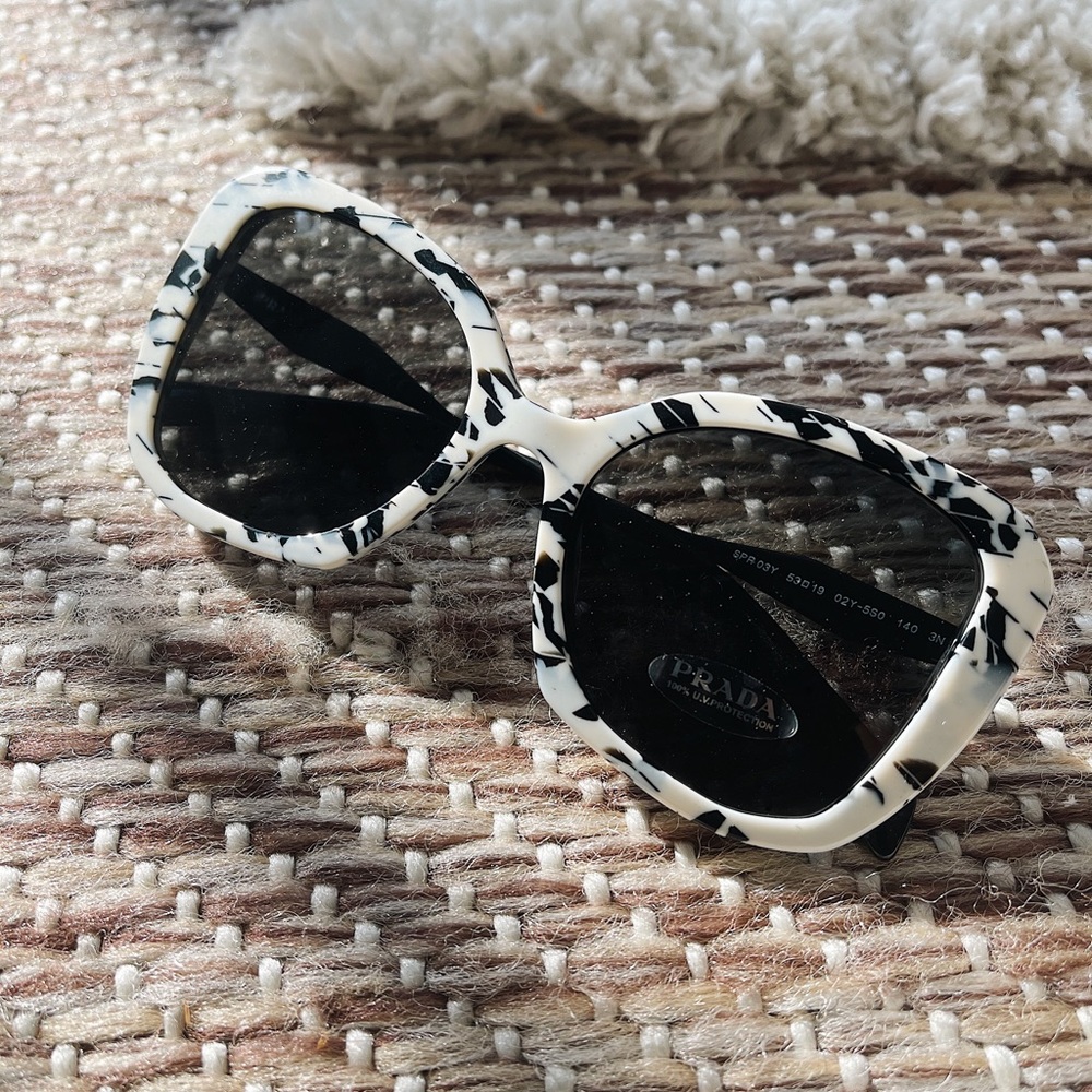 Brand New Abstract Prada Sunglasses